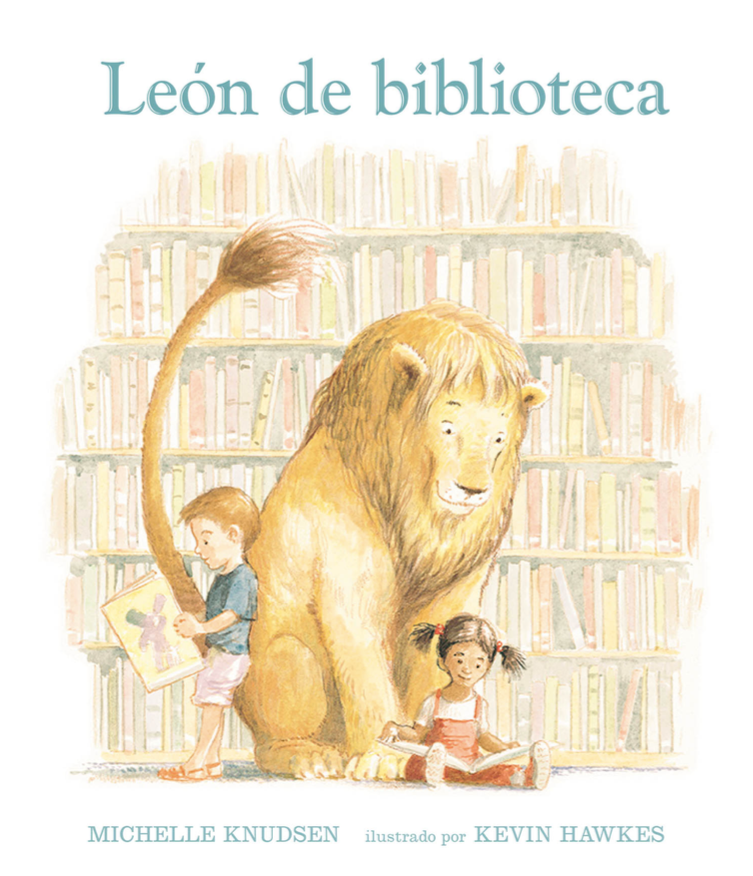 León de biblioteca