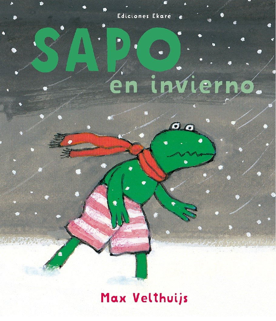 Sapo en invierno