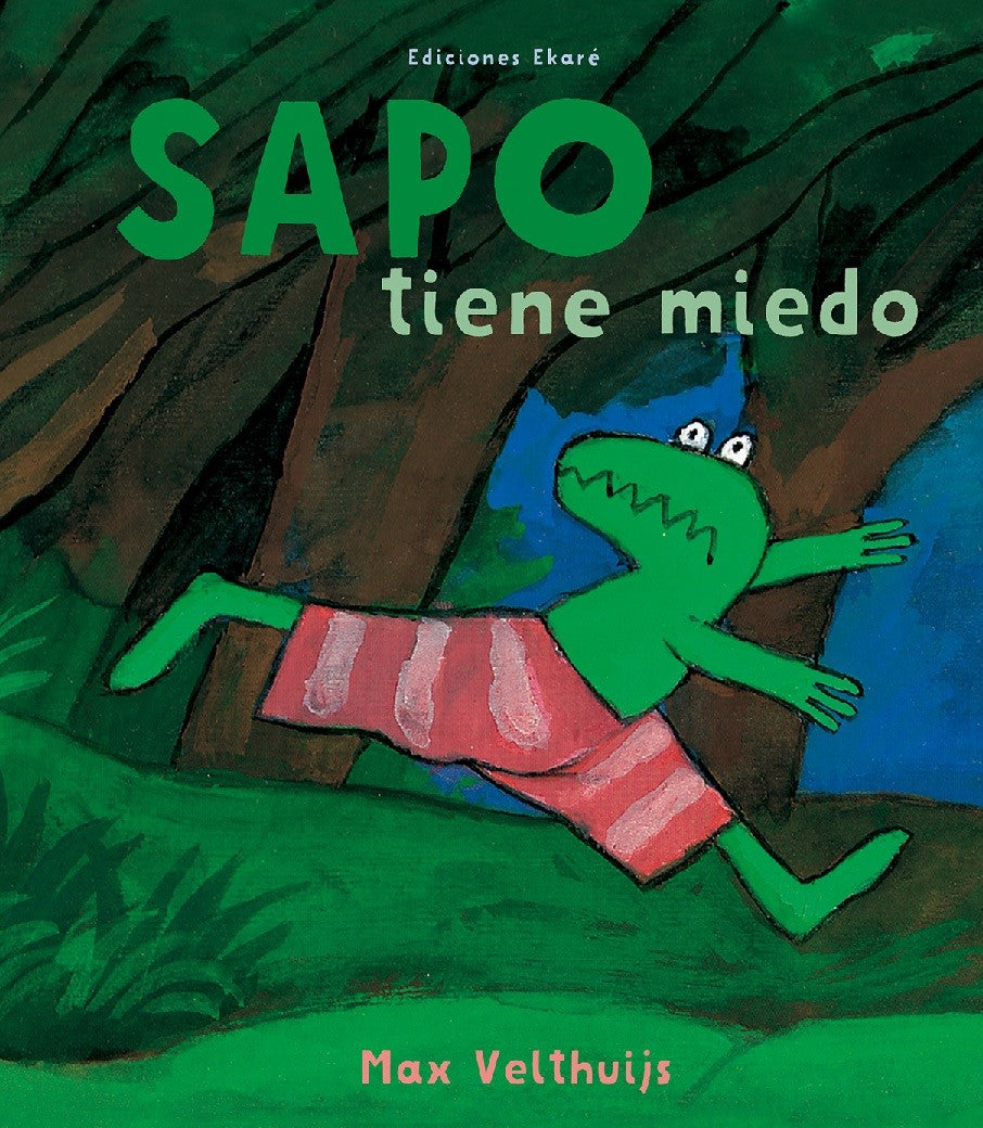 Sapo tiene miedo